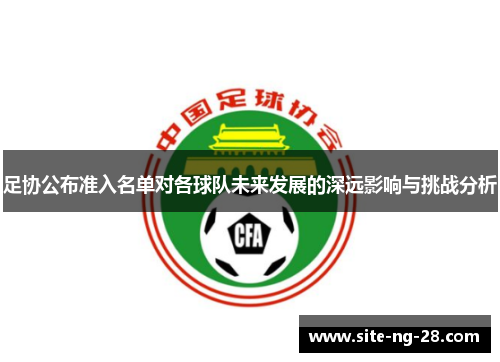 足协公布准入名单对各球队未来发展的深远影响与挑战分析